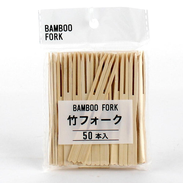 Forks (Bamboo/Disposable/50pcs)