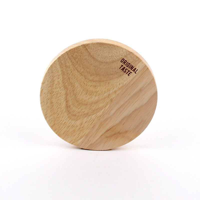 Coaster (Wood/Logo/0.9cm/d.9.3cm)