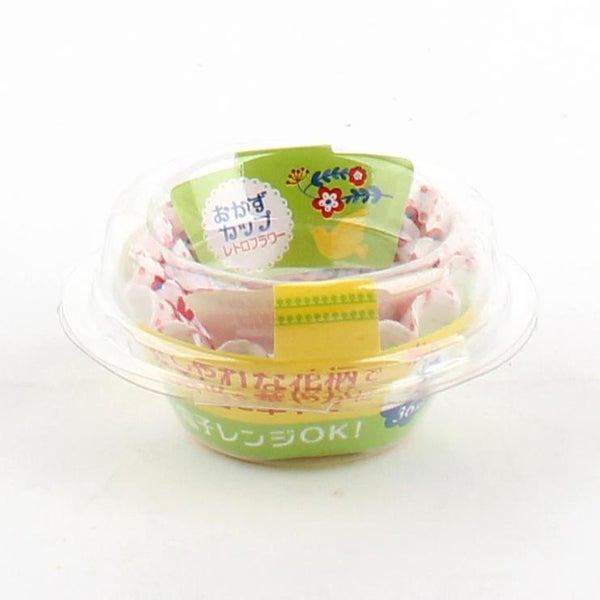 Disposable Paper Food Cups (PET/Flowers/Round/RD/GN/d.3x2cm (36pcs))