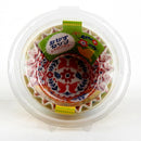 Disposable Paper Food Cups (Size 8*Microwavable/Flowers/OR/BL/d.6.3x2.8cm (24pcs))