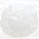 Lace Paper (White/Diameter 22cm (8pcs))