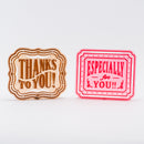 Cookie Molds (Appreciation/2pcs)