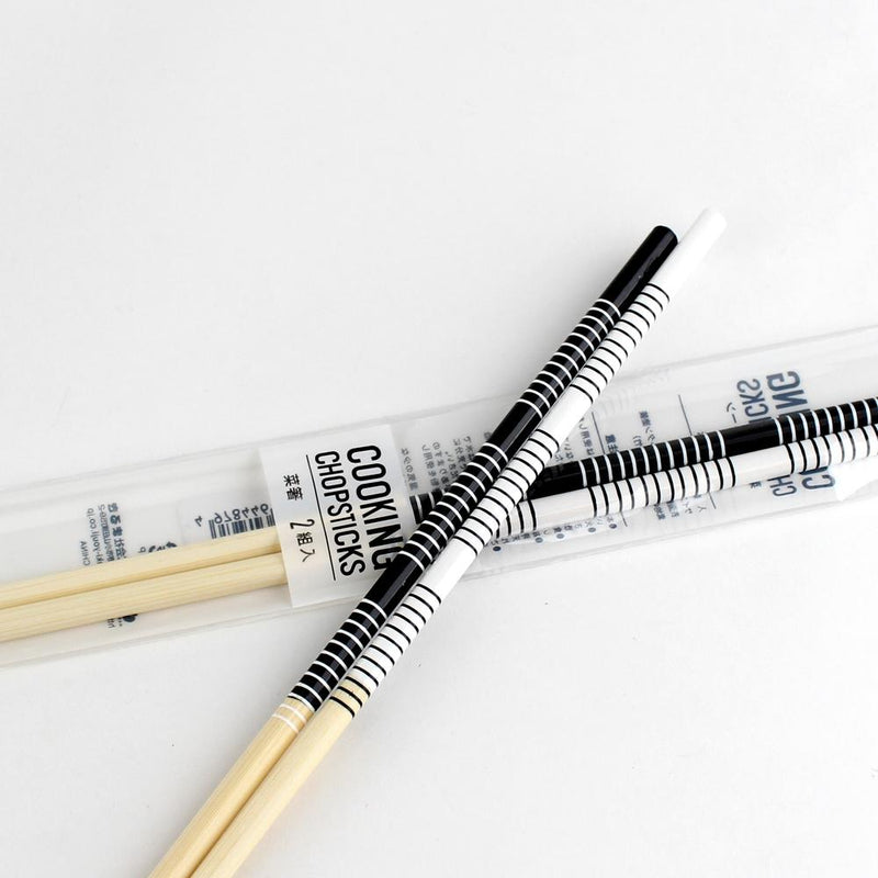 Cooking Chopsticks (Bamboo/Monotone/33cm/d.7cm (2 Pairs))