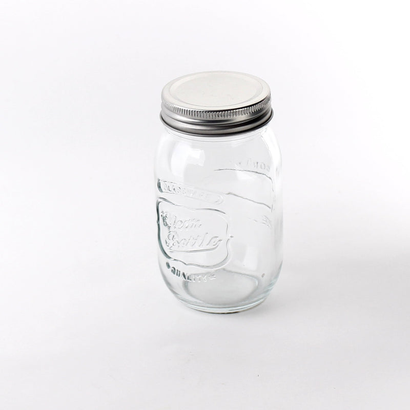 Clear Bottle with Handle & Twist Cap (260mL)