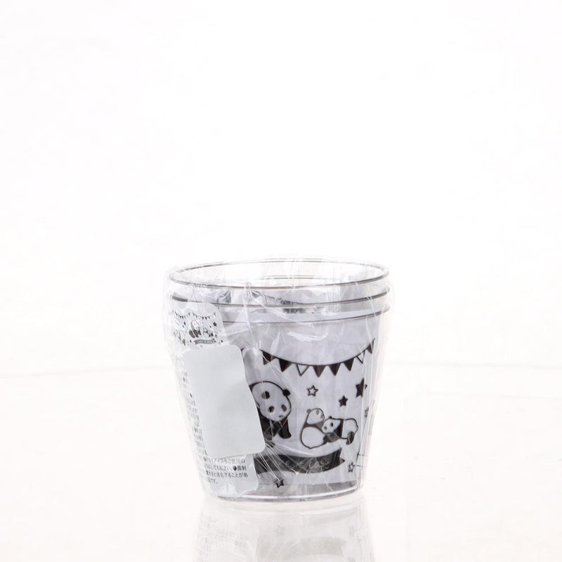 Dessert Cups (PS/Panda/Clear/Black/Diameter 5.6x6.4cm (3pcs))
