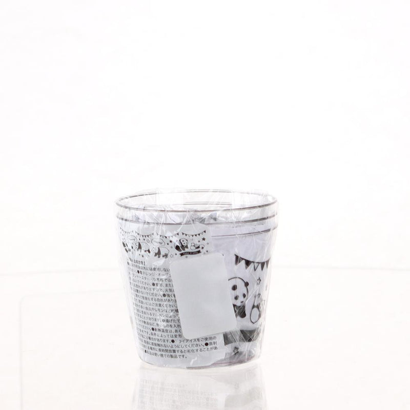 Dessert Cups (PS/Panda/Clear/Black/Diameter 5.6x6.4cm (3pcs))
