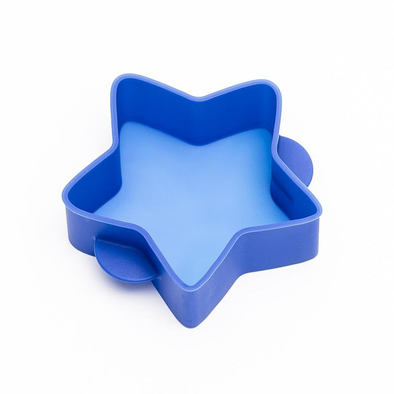 Silicone Star-Shaped Cake Mold (Blue)