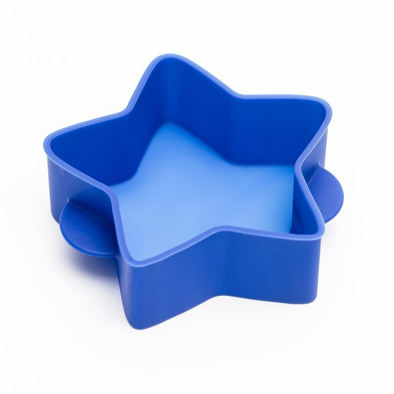 Silicone Star-Shaped Cake Mold (Blue)