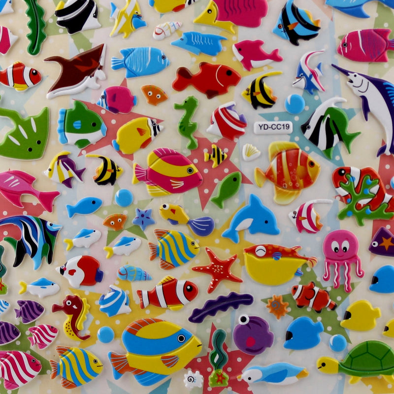 Stickers (PVC/3D*Sea Creature)