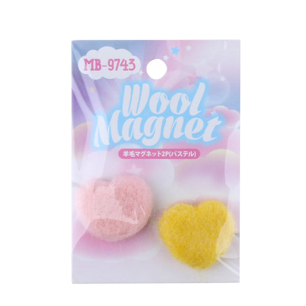 Heart Magnet Wool Felt Craft