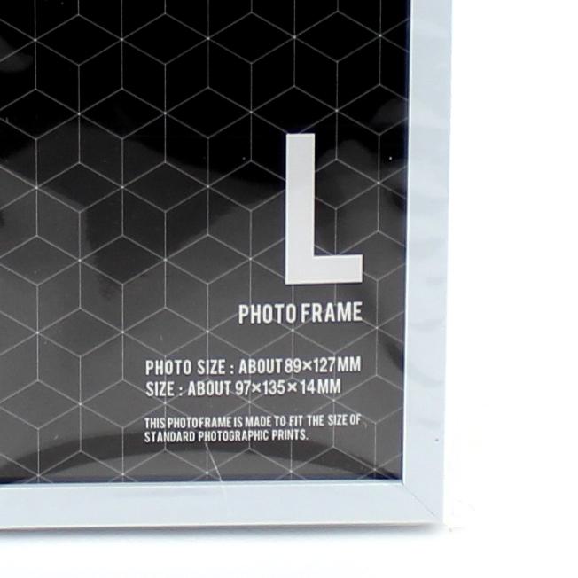 Photo Frame (Polystyrene/L/Vertical or Horizontal/Simple/8.9x12.7cm)