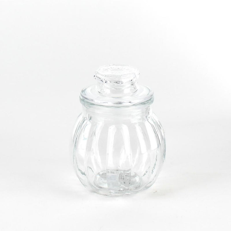 Canister (Glass/Barrel/SL/d.8xH10cm / 210mL)