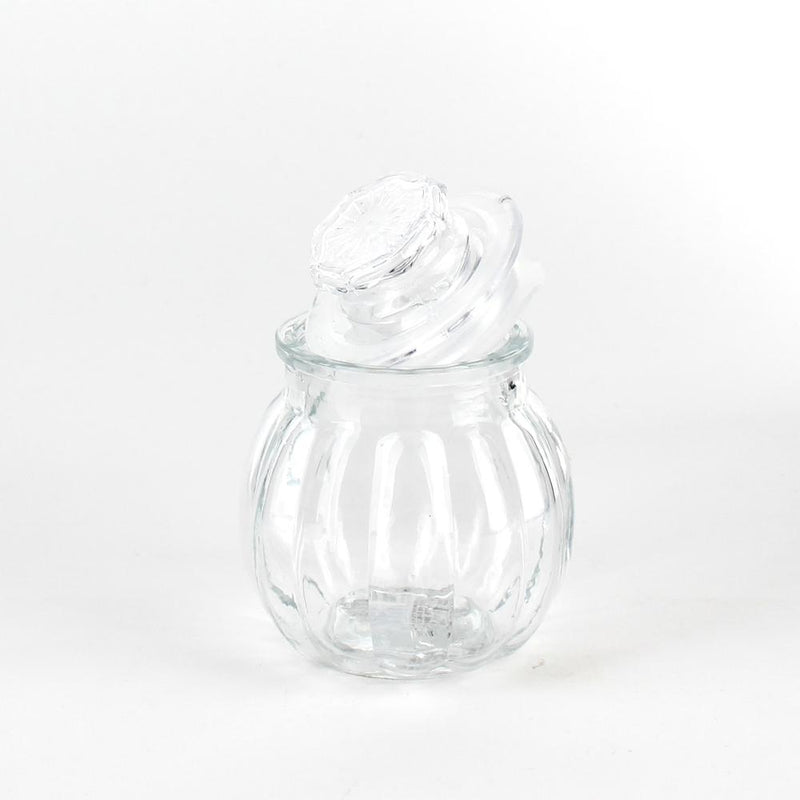 Canister (Glass/Barrel/SL/d.8xH10cm / 210mL)