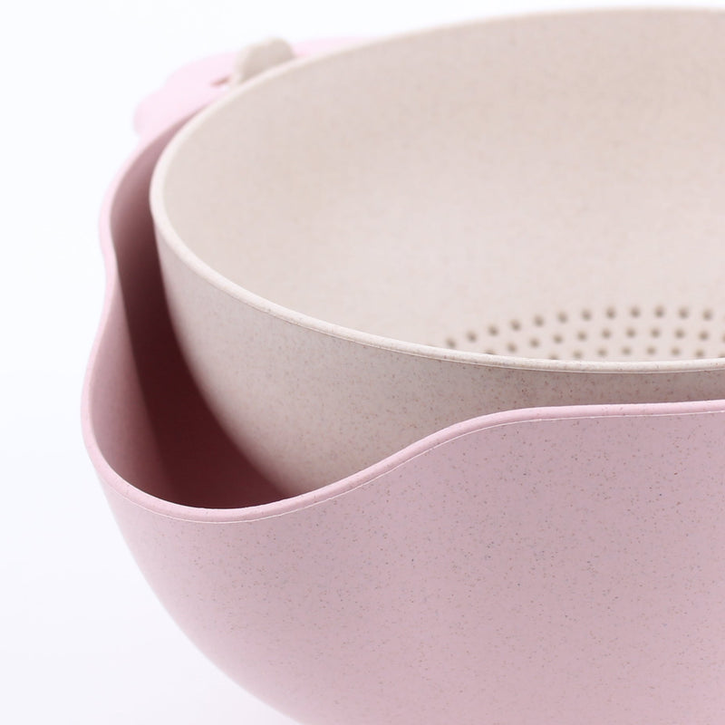 Bowl & Colander (SMCol(s): Pink)