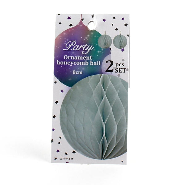 Honeycomb Ball (Paper/4xCol/8cm (2pcs))
