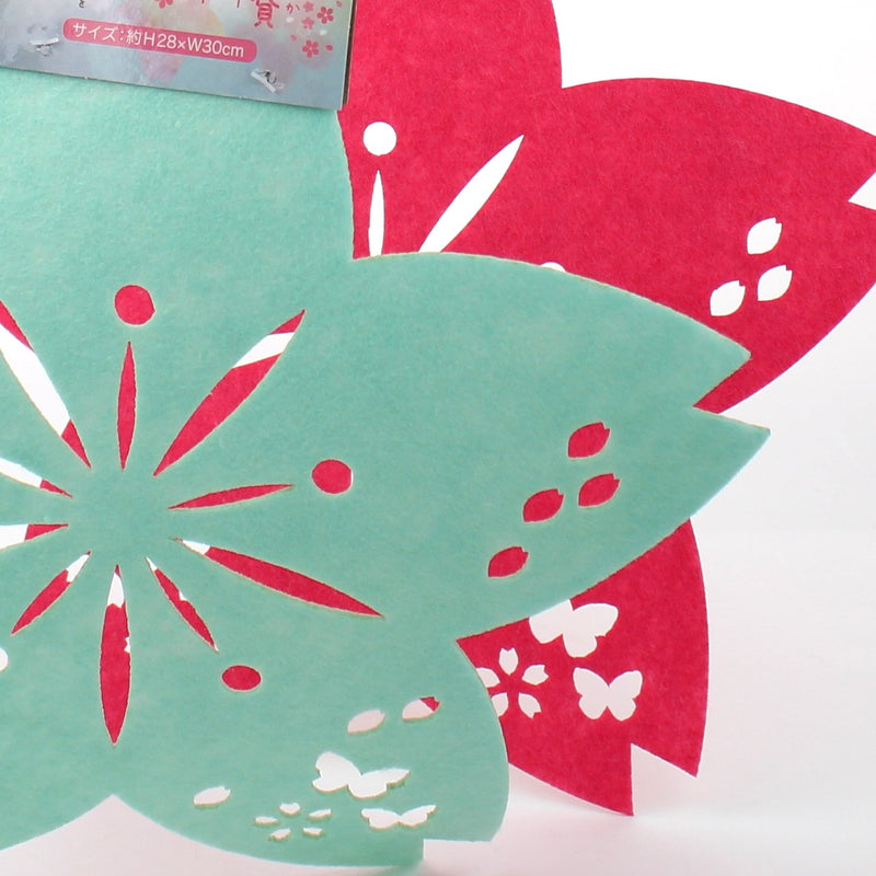 Ornamental Mat (Felt/Cherry Blossom)