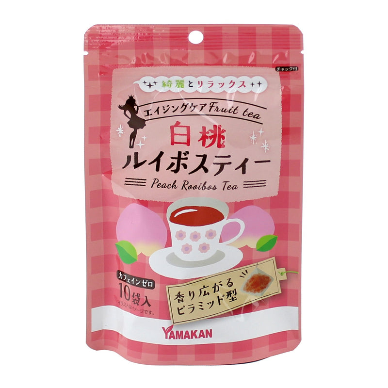 Yamamoto Kanpou White Peach Rooibos Herbal Tea (20 g (10pcs))