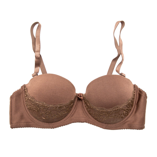 T-Shirt Bra (Dark Brown)