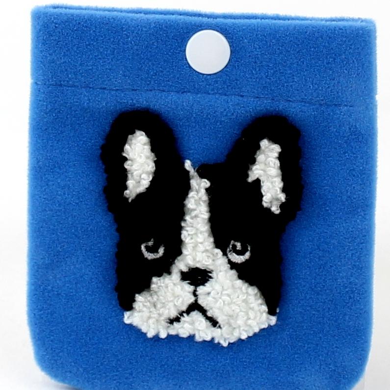 Mirror with French Bulldog Pouch