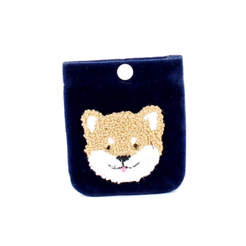 Dog Design Mirror with Pouch