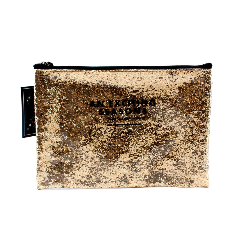 Flat Glitter Pouch