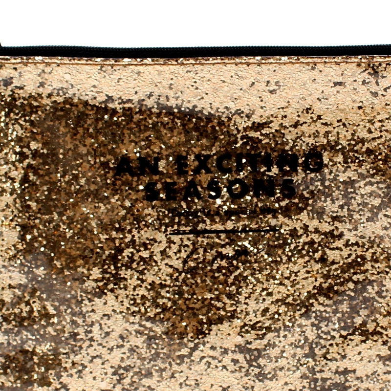 Flat Glitter Pouch