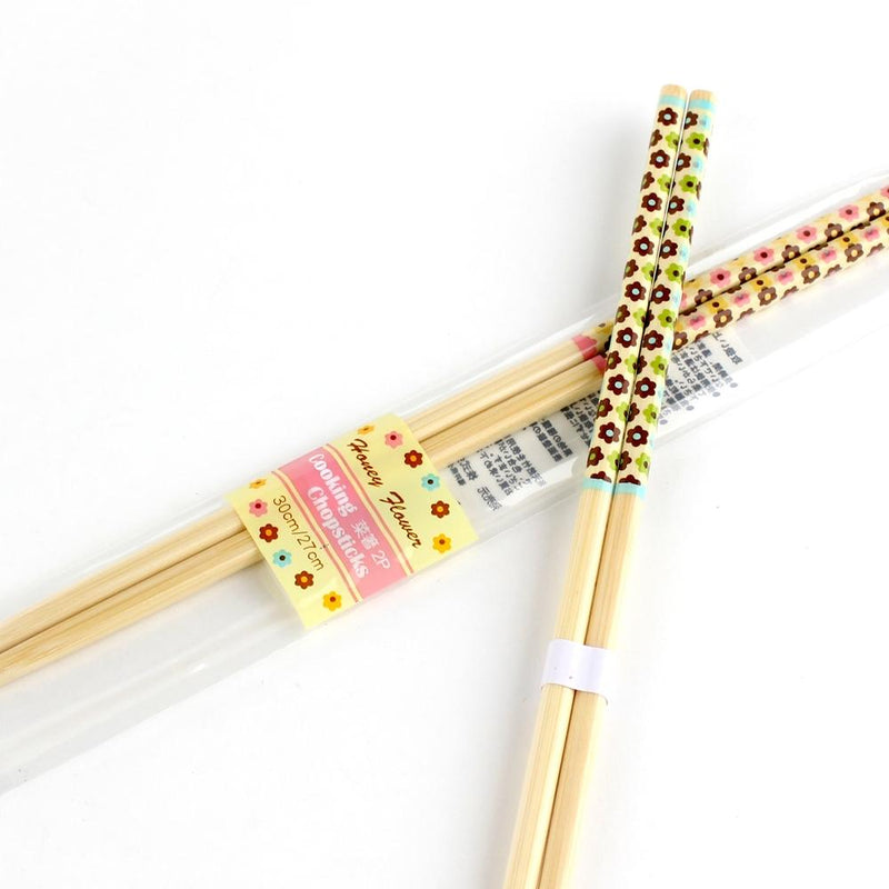 Cooking Chopsticks (Flowers/PK*BL/30cm*27cm (2pr))