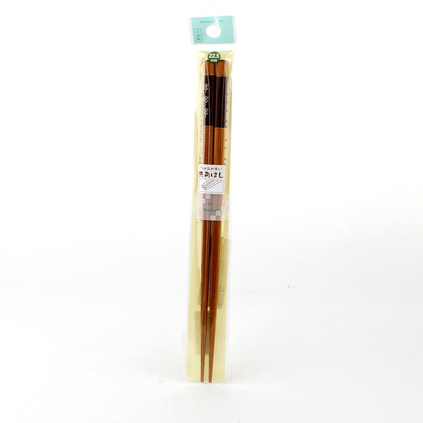 Chopsticks (Bamboo/Non-Slip/BN*GR/22.5cm (1pr))