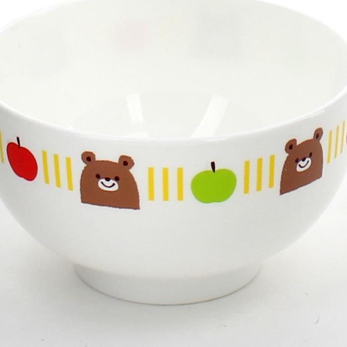 Bowl (Kids/Soup/Rabbit*Bear/PK*BN/10x5.5cm)
