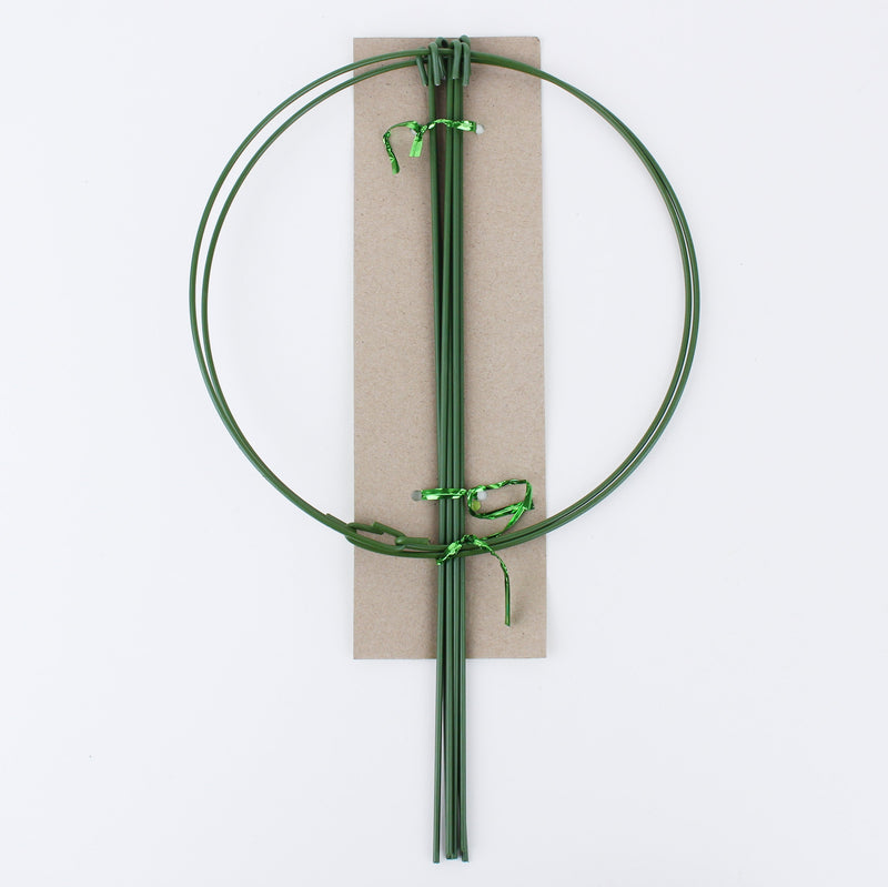 Set of 2 Green Plant Support (18x30cm)