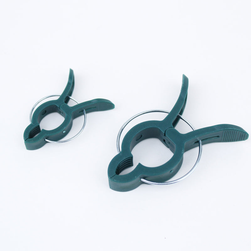 Dark Green Gardening Clip 6 Pieces Set 