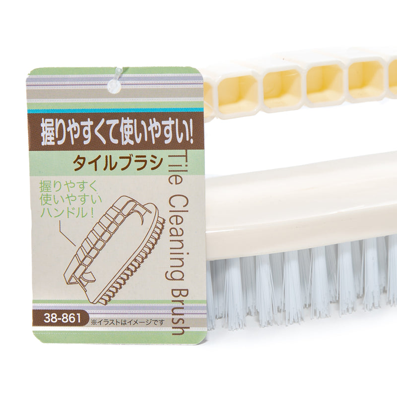 Tile Cleaning Brush with Iron Handle