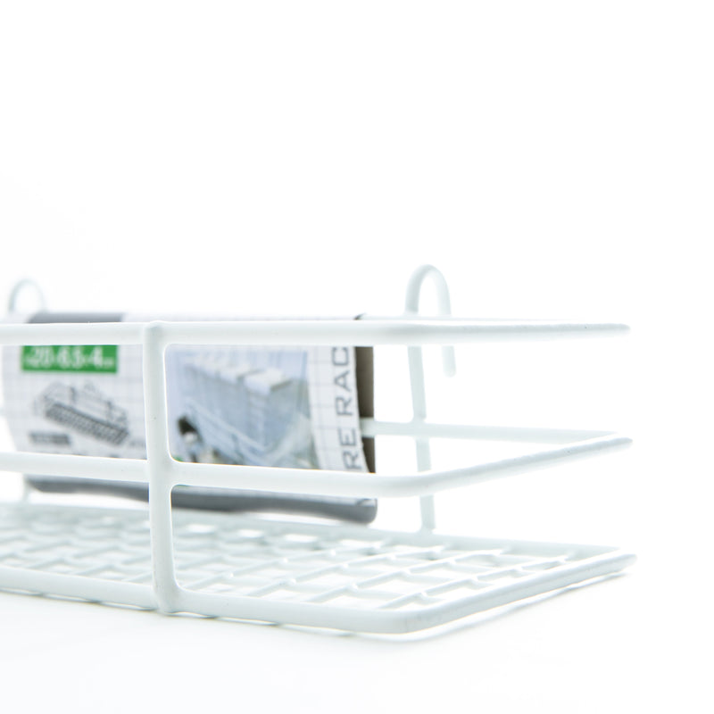 White Hanging Wire Rack 