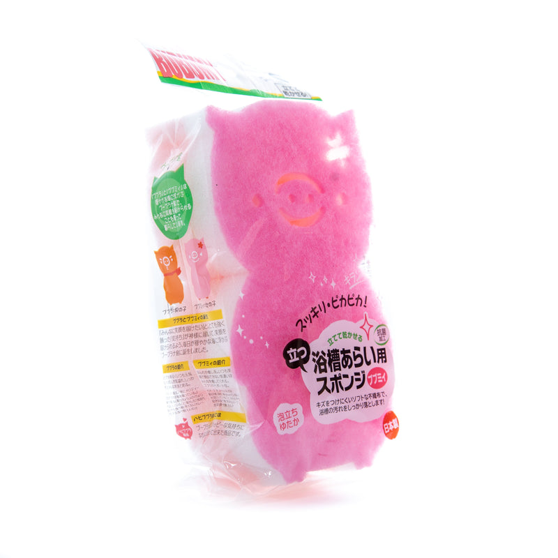 Cute Pink Piggy Bathroom Cleaning Sponge 
