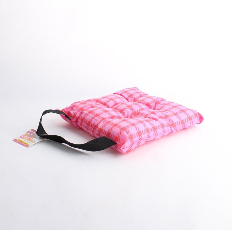 Gingham Female Children Cushion