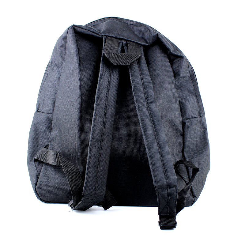 Black Lightweight Backpack with a Front Pocket