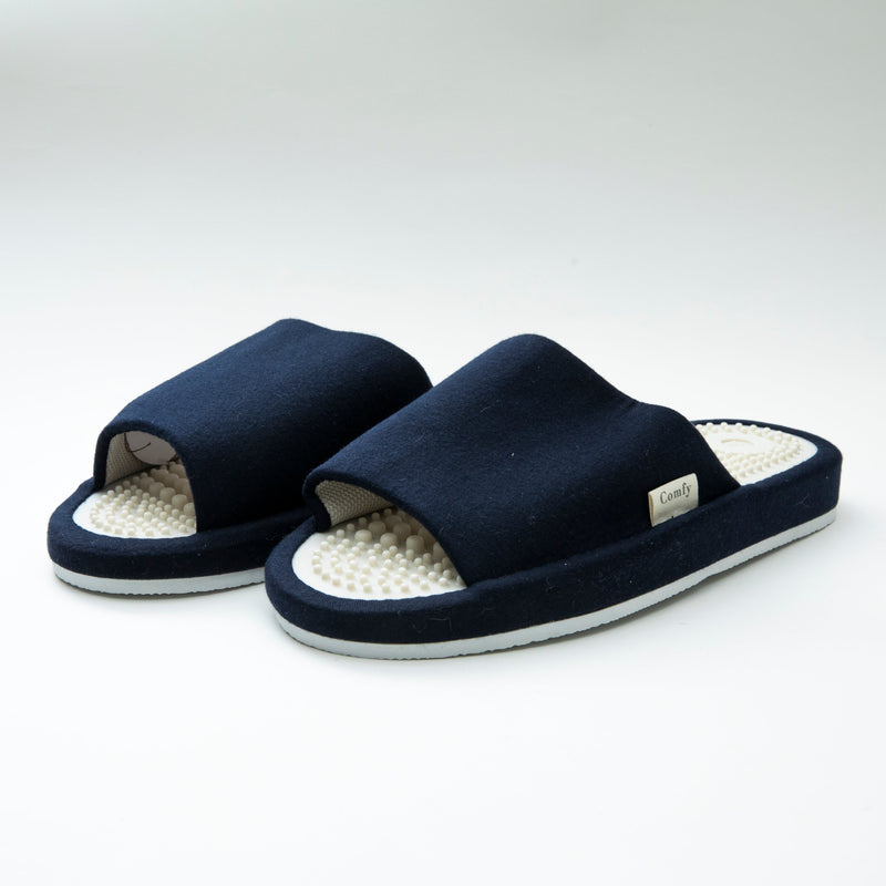 Slippers (Massaging Foot Bed/M/M/24.5cm/SMCol(s): Navy)