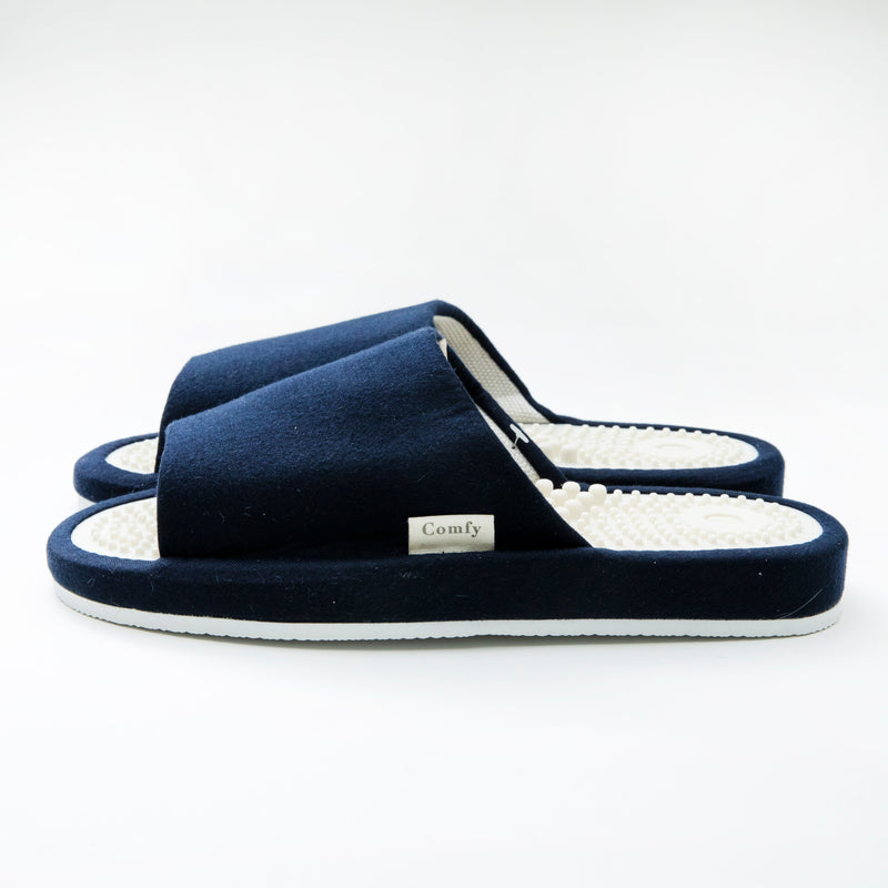 Slippers (Massaging Foot Bed/M/M/24.5cm/SMCol(s): Navy)