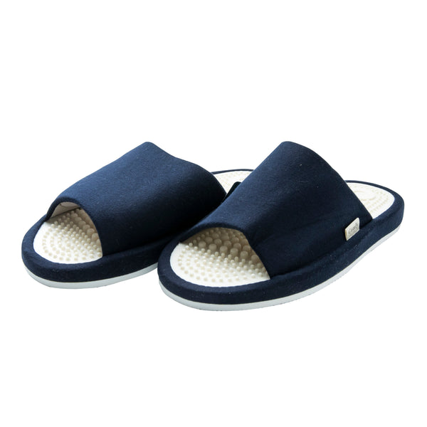 Slippers (Massaging Foot Bed/M/L/27cm/SMCol(s): Navy)