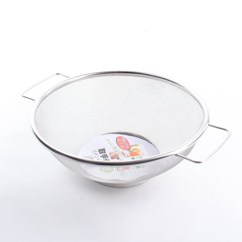 Round Stainless Steel Sieve with Handle