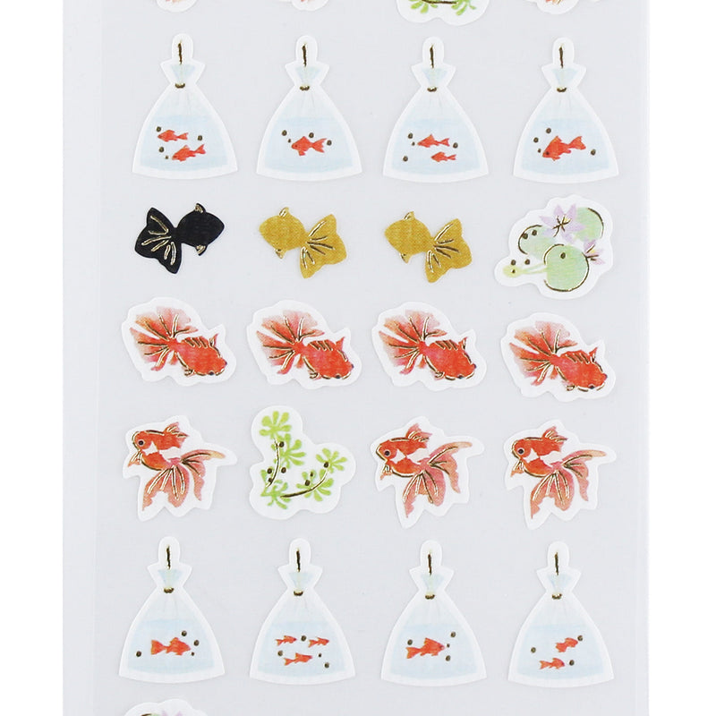 Japanese Style Goldfish Stickers