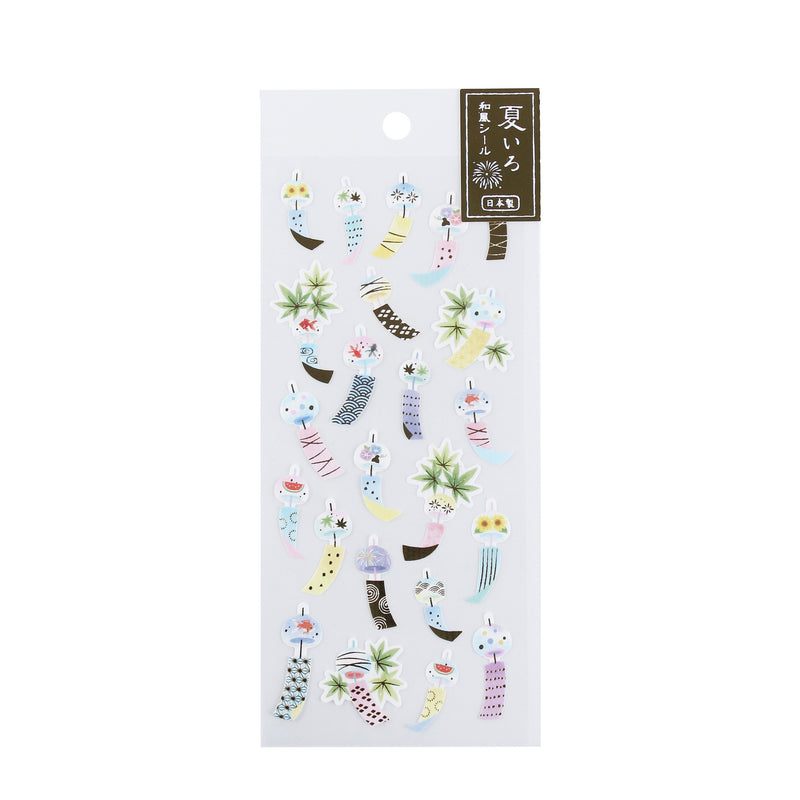 Japanese Style Wind Chime Stickers