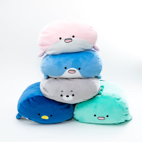 Cute Aqua Animal Cushion 