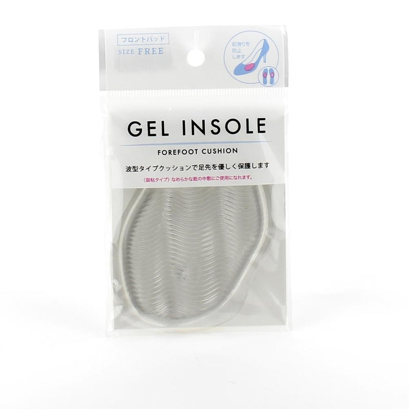Insole Pads - Toe (Ball of Foot Cushion/Gel/Transparent/10x7x0.2cm (1pr))