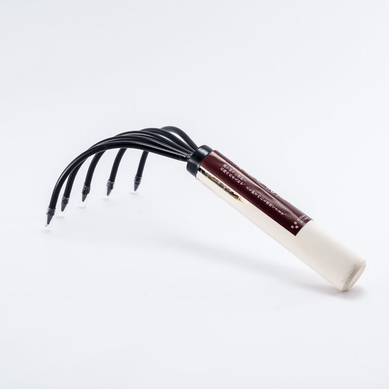 Mini cultivator / rake with wooden handle
