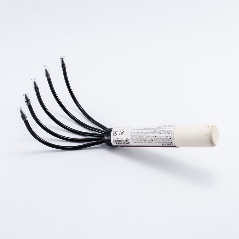 Mini cultivator / rake with wooden handle