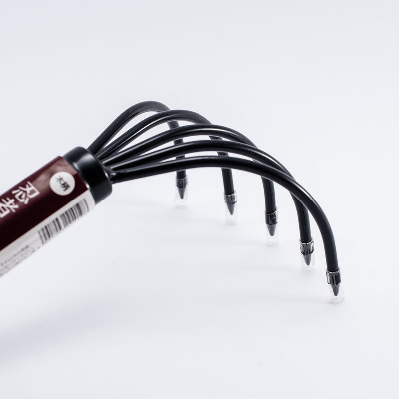 Mini cultivator / rake with wooden handle