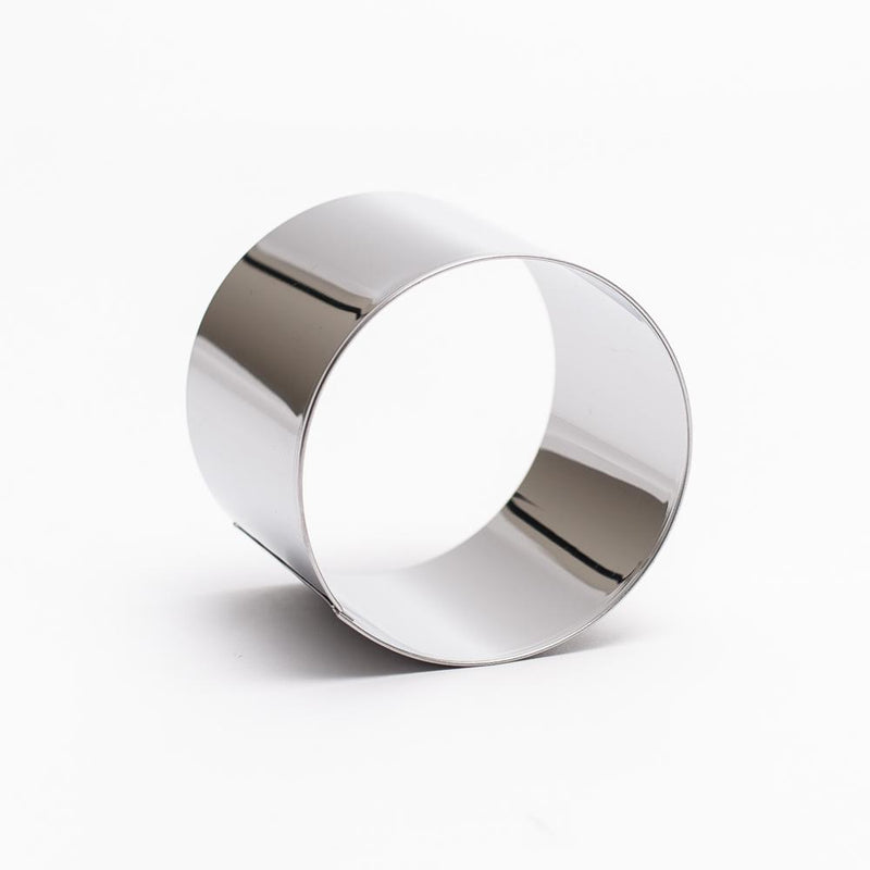 Stainless Steel Cercle Pastry Ring (Round/Silver/Diameter 6xH5.4cm)