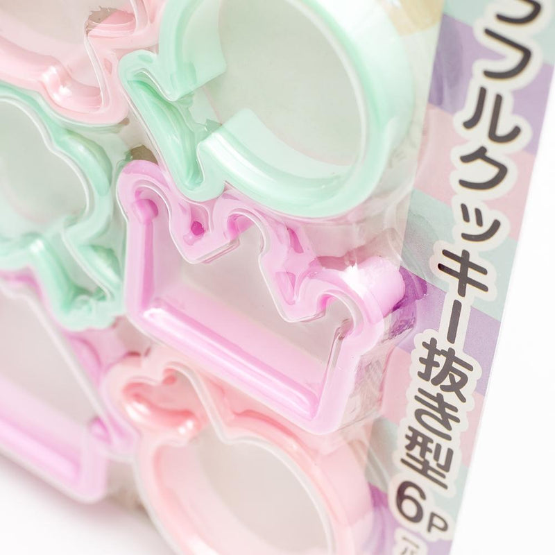 Cookie Cutter (PP/Colorful / 3 Colors / 6pc)