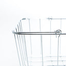 Square Steel Basket with Handle